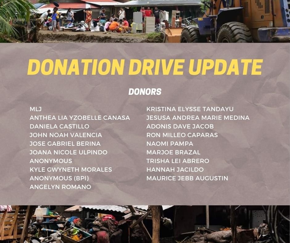 anglynrmn_'s tweet image. ❤DONATION DRIVE UPDATES❤

Total amount collected: Php10,650

Food Packs: 30 Households Reached
Hygiene Kits: 43 Households Reached
to Brgy. Quinsoriano and Brgy. Villa Hermosa (Sitio Pantar and Sitio Baliw), Sta.Cruz, Ilocos Sur

A big THANK YOU to everyone who has reached out