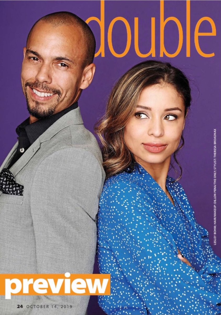 destinyaib's tweet photo. Happy Friday/early weekend!π₯³ #FBF to this gorgeous pic of @BrytonEjames & @_Brytni in #SoapsInDepth magazine dated 10/14/19 to promote #Devon & #Elena/#Elevon!π₯°π₯° #ForeverMyFavs #AlwaysElevon #ReuniteElevon #BestScenePartners #YR @YandR_CBS @YRInsider @CBSDaytime @CBS https://t.co/EyvjGeIA9f