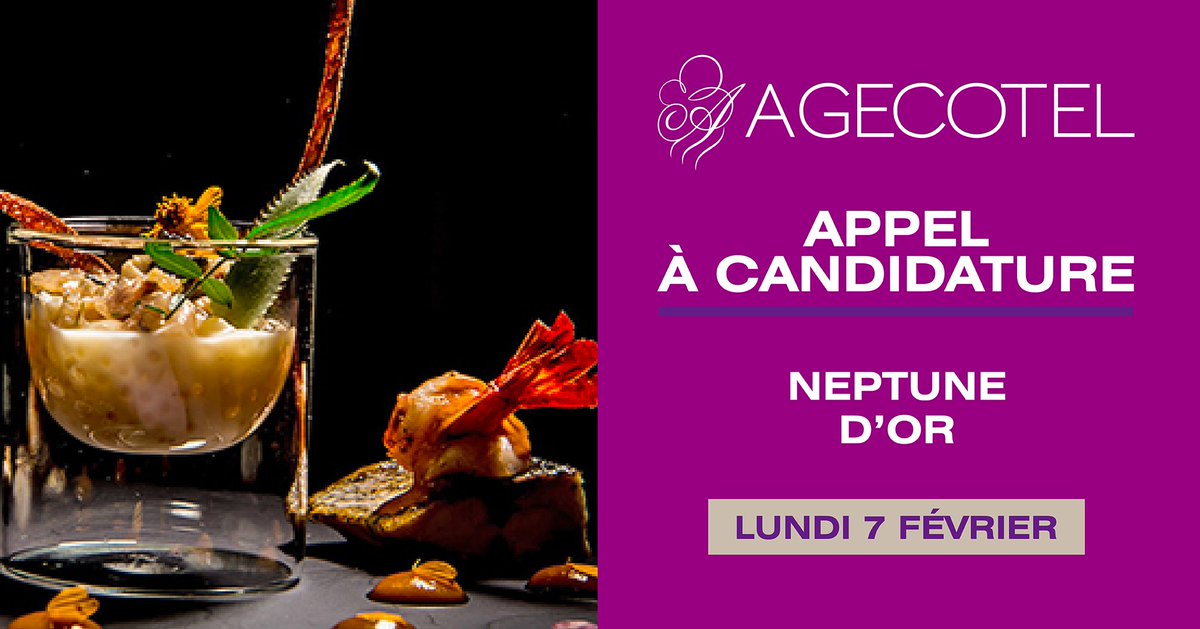 Appel à candidature : 
Le thème 2022 du concours est une variation sur les recettes de la Région Sud Provence Côte d'Azur, avec pour produits imposés : le congre, le homard, les saint-jacques et le chou frisé.

#philippejoannes #jacquesmaximin  #marcellesoille