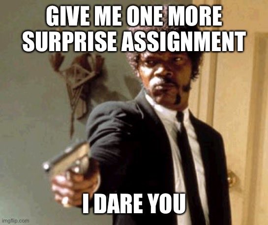 TickingAster's tweet photo. Right now I’m on my 5th assignment and I have more to do tomorrow then the day after. But I sWeAR TO GOD- https://t.co/heL7E2OB8d