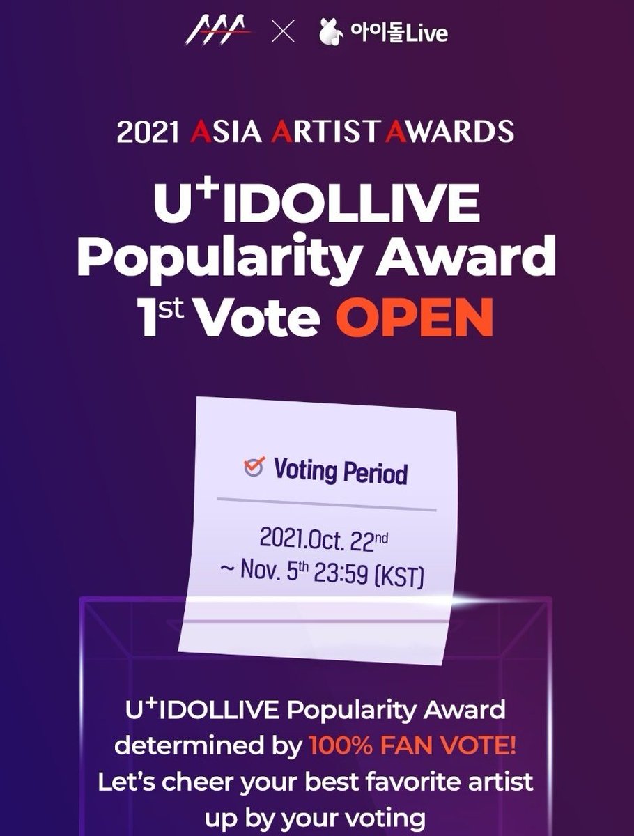 myglosshy's tweet photo. — Asia Artist Awards 2021 

BTS (@BTS_twt) se encuentra nomindo en la categoría 'U+ IDOLLIVE Popularity Award' en los AAA 2021. La votación se lleva acabo a través de sitio web. 

📍:(https://t.co/XPZZDM7Kua)

✅ ¿cómo votar? TUTORIAL ⤵️ https://t.co/ZvKc424QmS
