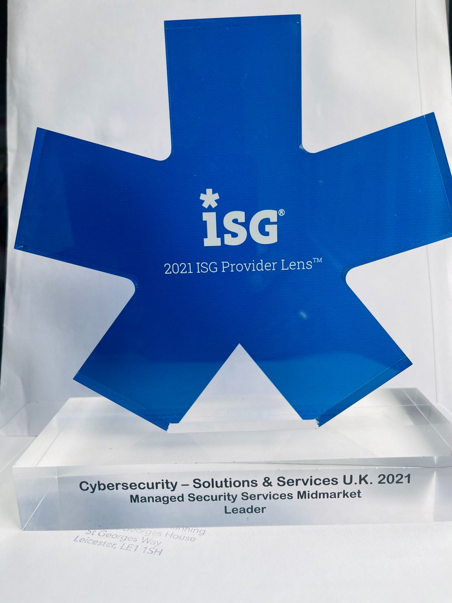 tech_mahindra's tweet photo. Proud to be recognized by @ISG_News as Leaders in #Cybersecurity – Solutions &amp; Services U.K. in 2021.

Thank you @bnpatiluk for representing @tech_mahindra at #ISGProviderLens EMEA awards!

Know More: https://t.co/eSeXFPMZ7h

#TechMInEMEA #TechMNXTNOW https://t.co/zhwdQF7NH0