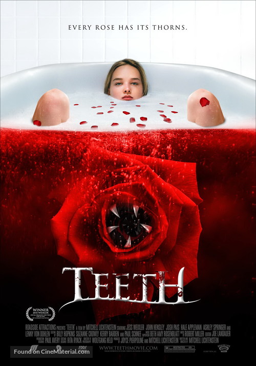 TheGoodspodcast's tweet photo. #HorrorSection pick of the day: Teeth (07) This is one of the most original and disturbing films I've ever seen. It takes feminism and consent to a whole new level. Check it out!
⭐⭐1/2 out of 5. #BeKindRewind
Directed and written: Mitchell Lichtenstein
Starring: Jess Weixler https://t.co/P3dQqeoPD2