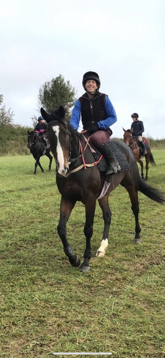 KeighleyTeam's tweet photo. Our 3rd @CheltenhamRaces runner is Debden Bank who has won his last 3 races &amp; will be partnered by James King. His partnership are pinching themselves they have a runner at Jumps HQ. They are living the dream…. @ErnestaVerburg adores Debden &amp; he adores her! Good luck Team. https://t.co/ToYvuFB6ia