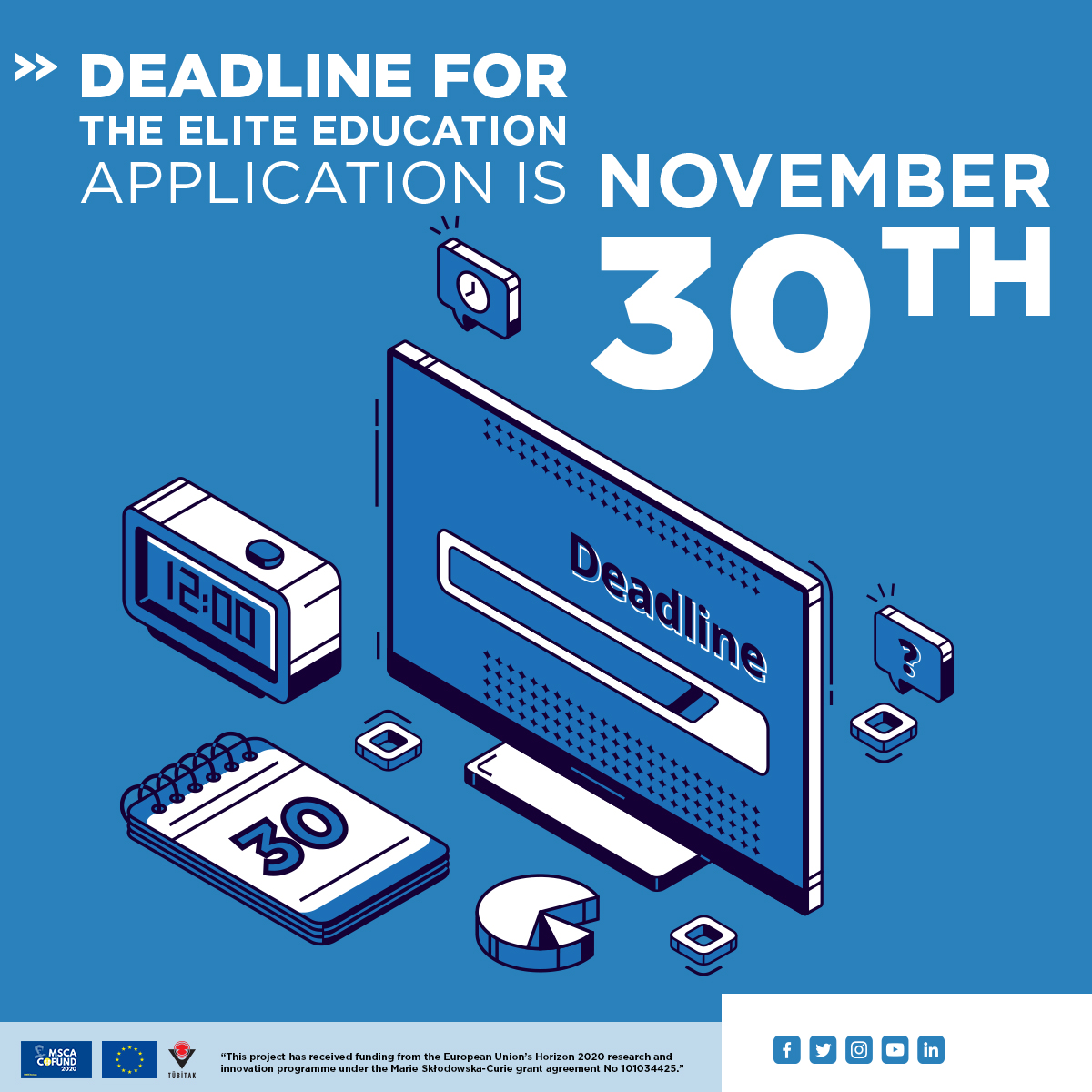 A2m2Tech's tweet photo. Don't Miss This Elite Education Opportunity 👩‍🎓👨‍🎓

The programme, cofounded by European Commission (https://t.co/Qakx8SopVi) and the Scientific and Technological Research Council of Turkey (TÜBİTAK) (https://t.co/RzQwcC1RmL)

For More Information: https://t.co/1pkbiS94mr🕵️‍♀️ https://t.co/ASsjnNNVkB