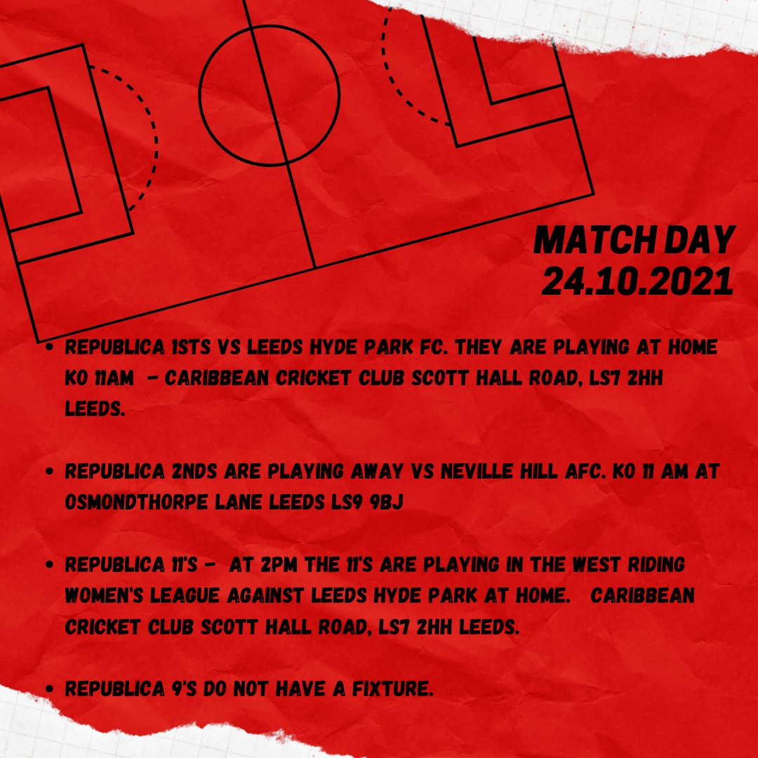 Fixtures, fixtures, fixtures! ⚽️