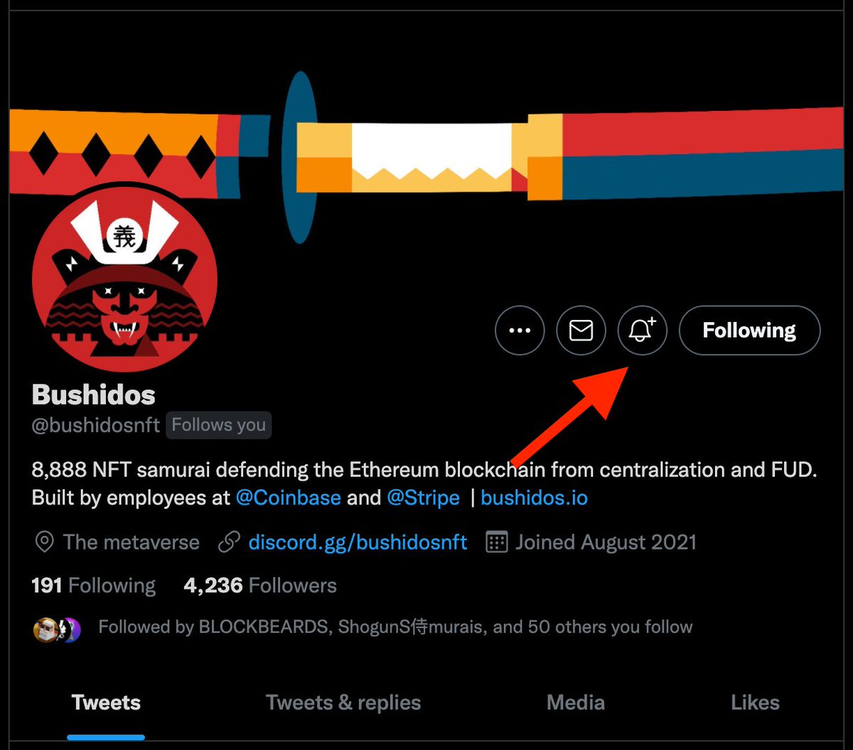 bushidosworld's tweet photo. 🚨🚨 The @bushidosnft #NFT public mint goes live in about 1 hour and 40 minutes! Are you ready? 

Click on the bell in our profile to get notified when the mint opens! https://t.co/bz078PDvBv