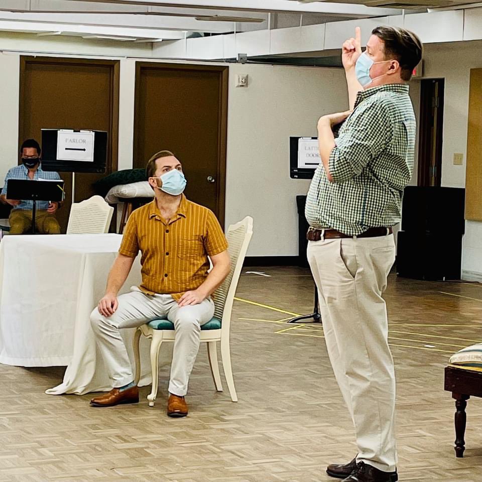 raruss's tweet photo. We open in a week! Piano dress tonight! Can you tell I’m excited! 😆🎼🎭 #opera #lascaladiseta #Rossini @sarasotaopera https://t.co/EhlEA5XUHo