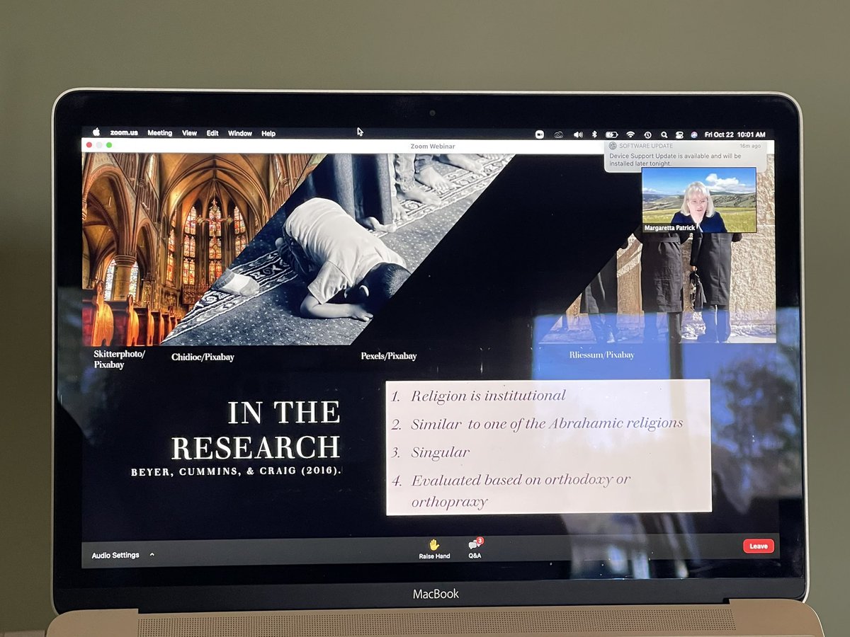 jolenefiar's tweet photo. This presentation on religion in teaching is fascinating. Also, these slides are beautiful (and I'm a slide deck snob). #SSENC21 https://t.co/pu0ra17dkt