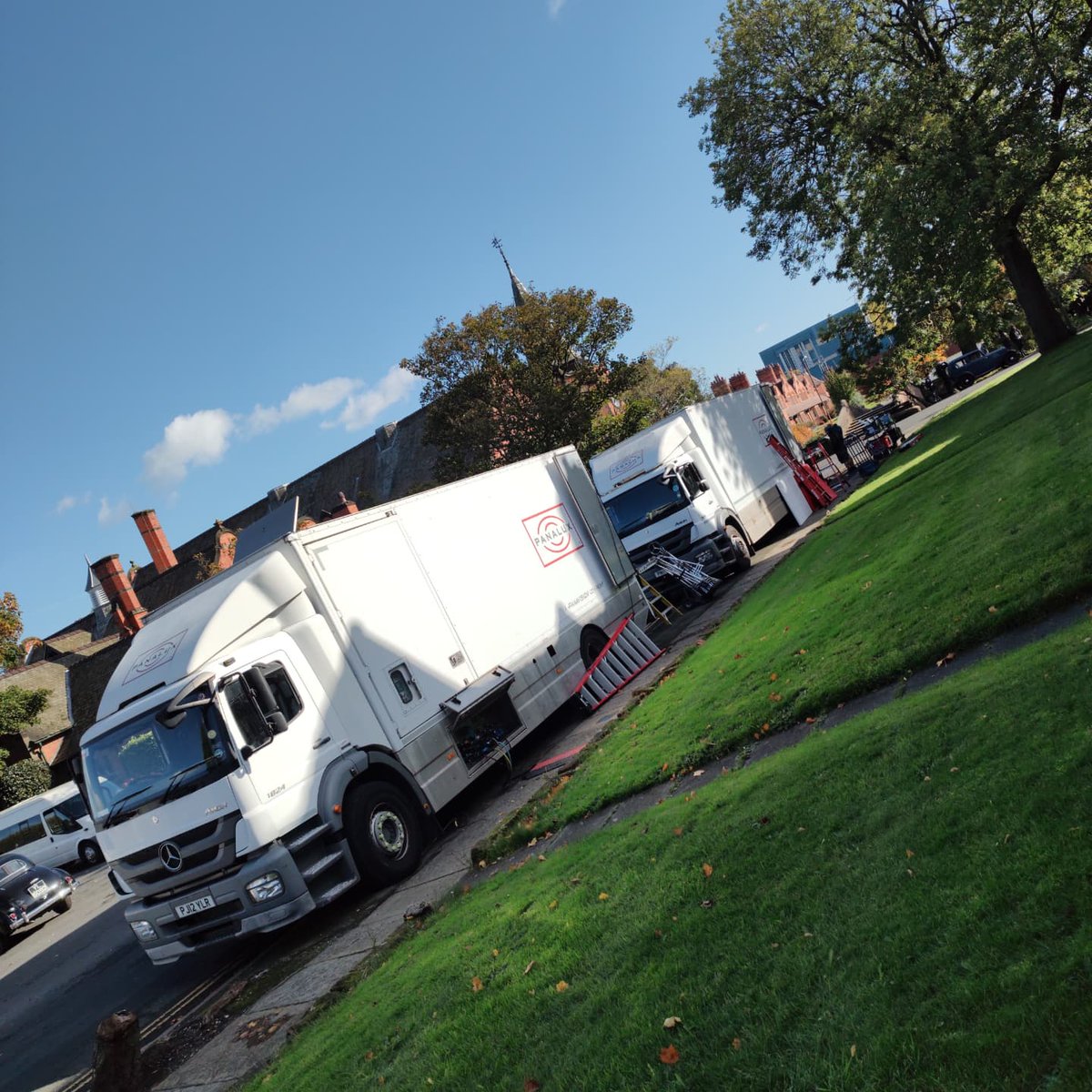 paddockjohnson's tweet photo. We have been based in Port Sunlight Village since 1988, it continues to inspire us each day. This week, delightfully, we have the cast and crew working on the new Brian Epstein film - Midas Man!
@midasmanmovie
#ShapingEnvironments #PortSunlight https://t.co/QPKTLr7FA3