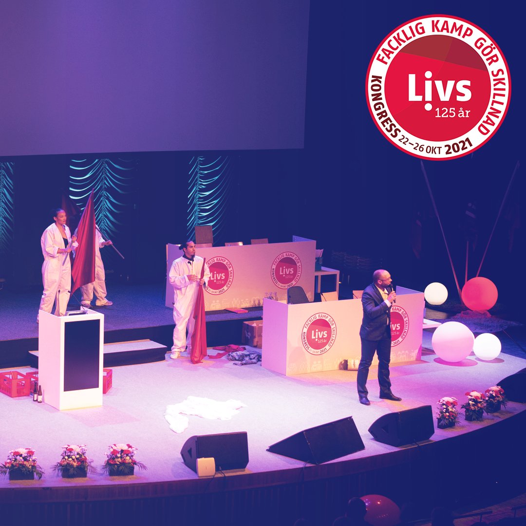 Idag startar Livs kongress. Vi gör det med 125 år i ryggen. 125 år av facklig kamp för bra löner, schyssta villkor och en tryggare arbetsmiljö. Det är vi stolta över - och det tänker vi fortsätta med. #livskongress2021 

livs.se/organisationen…