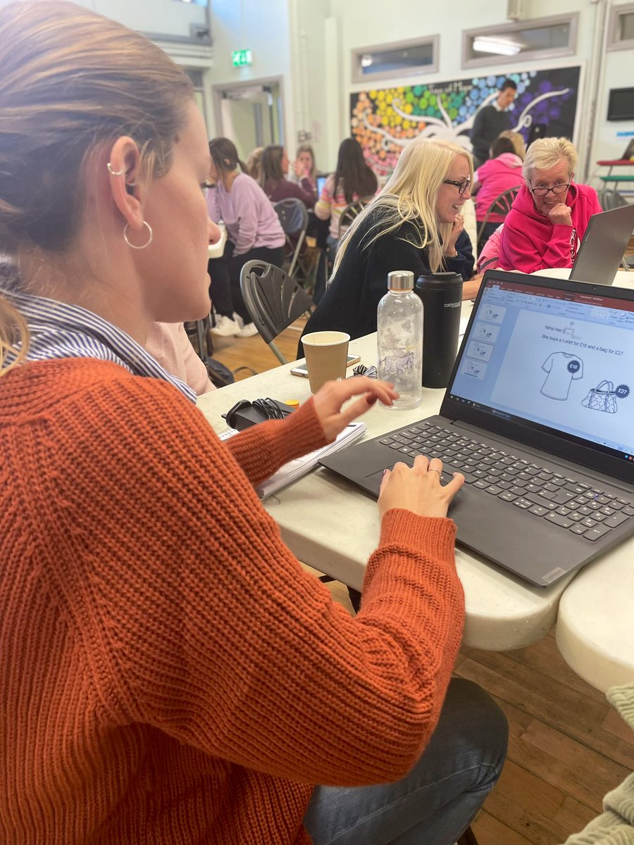mosboroughpri's tweet photo. Exploring reasoning on our whole school training day with @gareth_metcalfe 😁 #iseemaths https://t.co/plHB7RtWHf