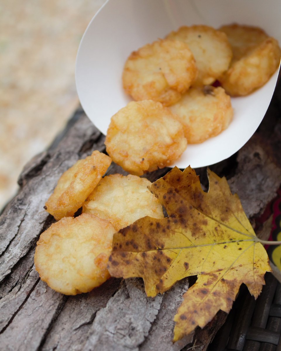 Rutters's tweet photo. We be-leaf in hashbrown bites all day, every day! ๐ #WhyGoAnywhereElse #RuttersLover #FallFavs #Foodie https://t.co/KsjgOvTEkk
