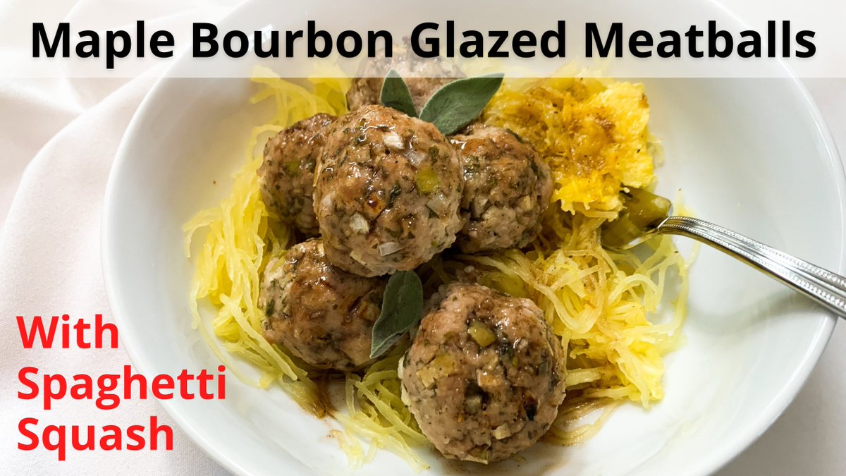 cwunrow's tweet photo. WATCH: https://t.co/2FHGGoi3ZO

#thymesaverkitchen #food  #foodie #yummy  #foodlover #delicious #homemade #healthyfood  #foodies #tasty #healthy #yum #comfortfood  #gourmetcooking  #whatsfordinner #meatballs #turkeymeatballs #spaghetti #bourbon #jimbeam #turkey #spaghettisquash https://t.co/IlAevjLqT9