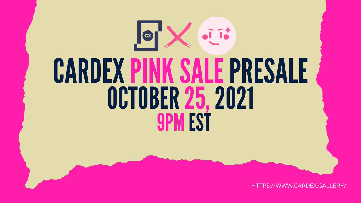 CardExToken's tweet photo. 🔥 HYPE ON $CX IS REAL 🔥
🔥 PRESALE 10.25.21 9PM EST 🔥

💎 Minimum Buy: 0.6BNB 
💎 Maximum Buy: 6BNB 

PINKSALE https://t.co/vmywPNDsyW 💗

TG https://t.co/QF4XvzJCBQ

Take time to vote for us @: 

https://t.co/64FkFKCWsh
https://t.co/miF49prTw3
https://t.co/iamQRSjDqA https://t.co/zKiYFb0jUQ