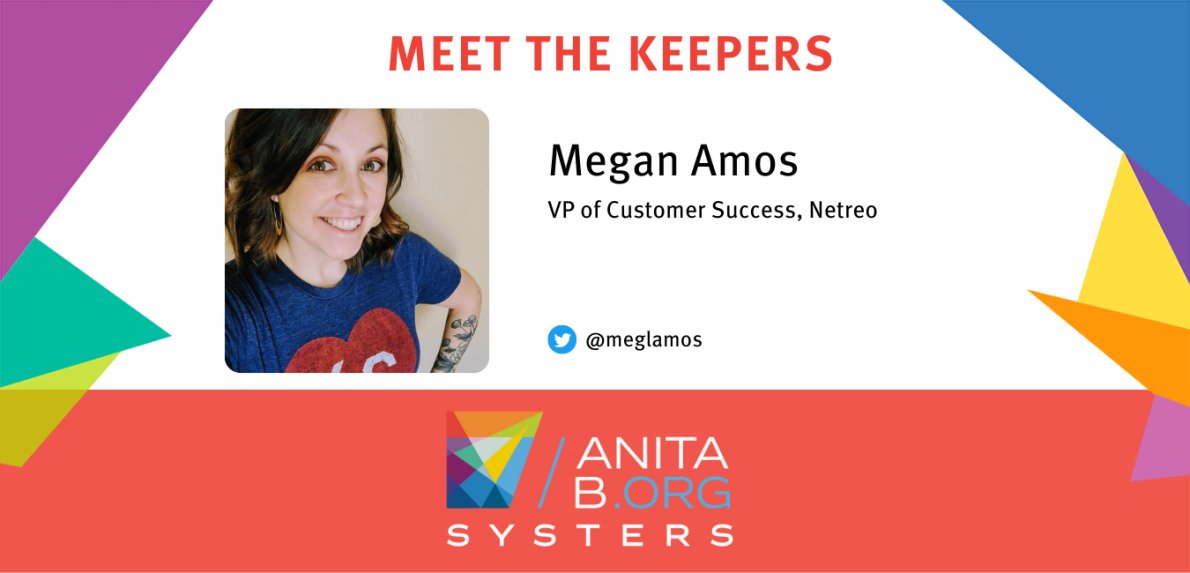 systers_org's tweet photo. Always wondered who the Systers Keepers are? Meet @meglamos, VP of Customer Success at @netreo helping to empower IT teams all across the globe. Megan is extremely passionate about cultivating highly inclusive tech cultures that are genuinely diverse #systers #womenintech https://t.co/cQOyreWl0S