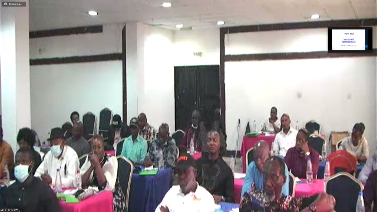 DCAF_Geneva's tweet image. #happeningnow 
@dcaf_business, @AfriLaw &amp;amp; @icoca_psc partner to help #privatesecurity companies improve and strengthen their operational, management and governance systems in #Nigeria 
w/ support from @GermanyDiplo @GERinNigeria