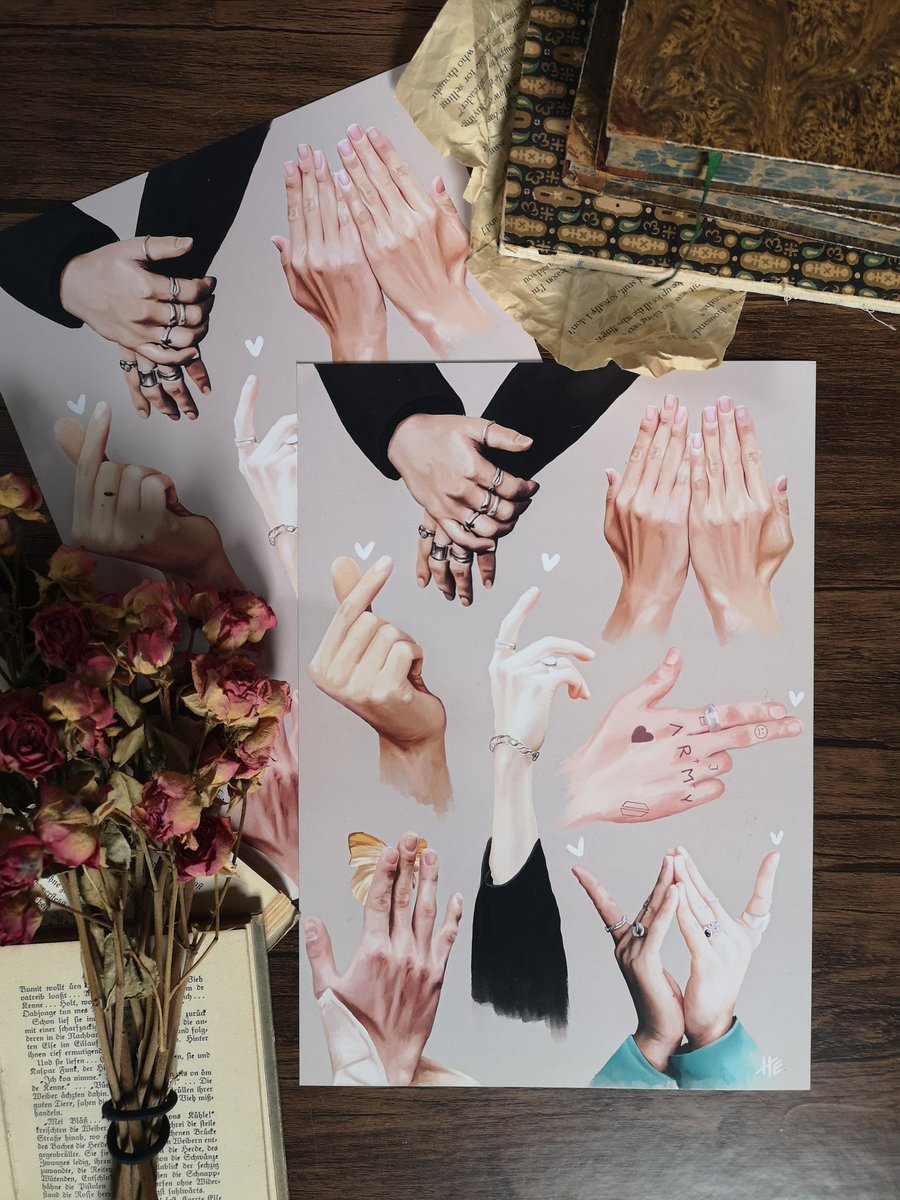 welcometoumbra's tweet photo. Hii, I made limited prints of this BTS art and you can find them in my Etsy shop now. You get 15% off the other prints and booklets atm :)

https://t.co/aQTJYTxWFB https://t.co/wGdaRK3sMm