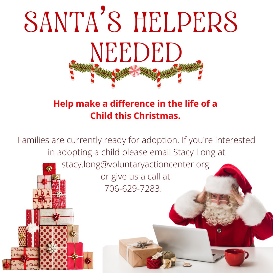 VACCalhoun's tweet photo. We need sponsors for children for our annual Christmas program.  We ask that sponsors provide one outfit and two to three non-clothing items per child.  We sponsor families instead of individual children but we have families of all sizes available. https://t.co/L584nRaa0e