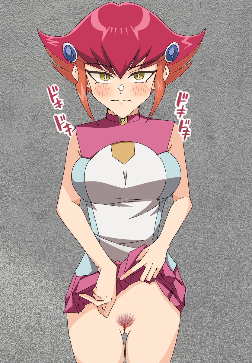 【NSFW注意】
遊戯王ZEXALの神月アンナさんのえっちな絵を描きました 