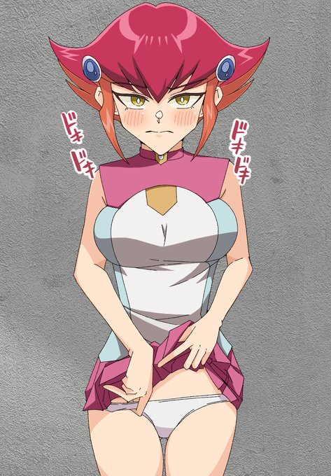 【NSFW注意】
遊戯王ZEXALの神月アンナさんのえっちな絵を描きました 