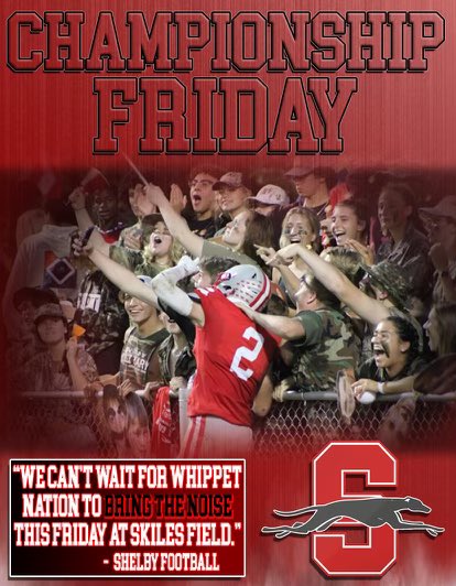 CoachMahaney1's tweet photo. It’s Game Day… and it’s Championship Friday!

We play Clear Fork for a chance to win an outright MOAC title, the game starts at 7 PM and we want Skiles Field to be loud!!!

If you can’t make it, the game will be on the radio on WMAN and live streamed on https://t.co/N8uCkAEDYH. https://t.co/Op39zhizV3