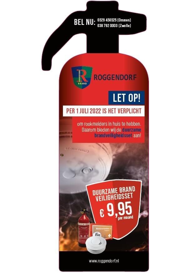 Roggendorfnl's tweet photo. Aanbieding Veiligheidsset, blusser 2L, rookmelder met 10 jarige batterij en app en gratis verbanddoos #brandblusser #verplichtper1juli #verbanddoos #jaarlijksekeuring #na5jromwisselenvoornieuwe #wijhangenhemop  #metapp #goedgekeurdEN14604 #stukukrijgteennieuwe #batterijduur10jaar https://t.co/79XaDFgPRO