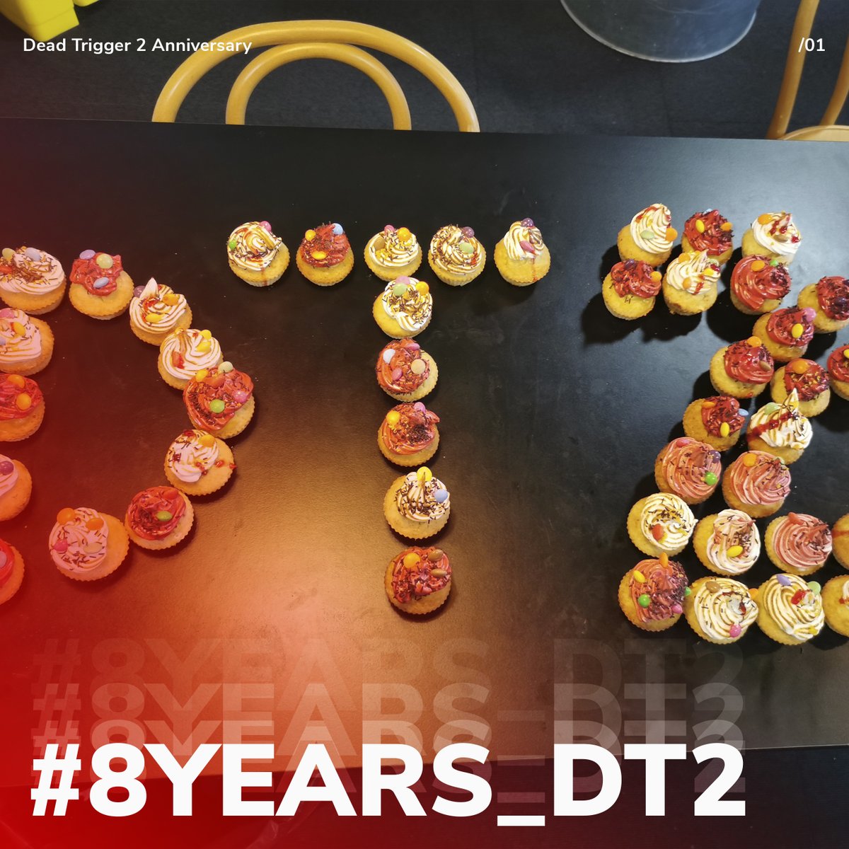 MADFINGERGames's tweet photo. Happy birthday Dead Trigger 2! 8 years since the release of everyone's beloved zombie shooter!
#deadtrigger2 #anniversary #8years_DT2 #party #madfingergames #Zombie #cake https://t.co/ymORCExSYe