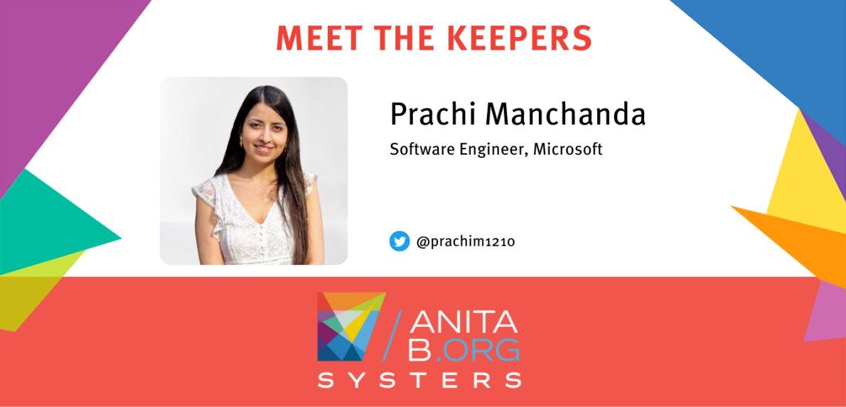Systers Community (@systers_org) on Twitter photo Who's managing the Systers community behind the scenes? Meet <a href="/prachim1210/">Prachi Manchanda</a>, Software Engineer at Microsoft. Prachi is incredibly passionate about the causes of software for good, open source and inclusion #systers #womenintech Who's managing the Systers community behind the scenes? Meet <a href="/prachim1210/">Prachi Manchanda</a>, Software Engineer at Microsoft. Prachi is incredibly passionate about the causes of software for good, open source and inclusion #systers #womenintech