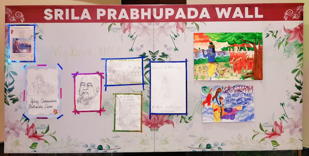 iyfnoida's tweet photo. #srilaprabhupada #wall #ISKCON https://t.co/fKOHWypzpD