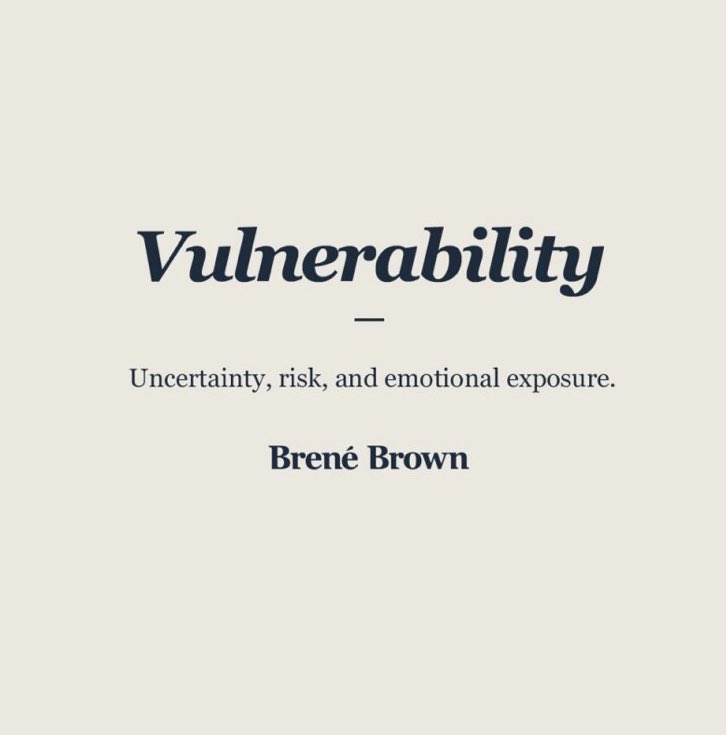 WabiSabi_Health's tweet photo. Spoke up for my patients yesterday to hospital administration, using language that was less clinical or business and more heart centered. I am terrified in the silence, but remember that #vulnerability is a #strength, #notaweakness @BreneBrown https://t.co/0qhrwOntul