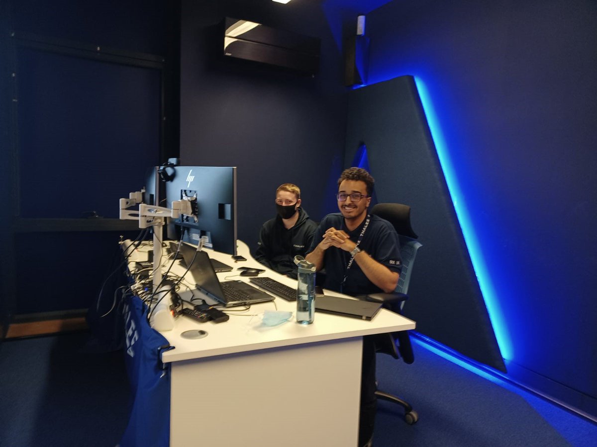 ThalesNDEC's tweet photo. Thank you to our Cyber &amp; Network Technician @adjefffff  and our apprentices Connor and Morgan - today more of our new starters had an introduction to the world of cyber threats and hacking! #thales #cyber #techvalleys #learningisfun https://t.co/GGlUxhqJEj