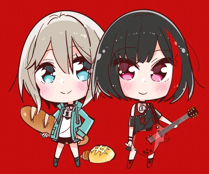 昨日のモカちゃんに蘭ちゃんをくっつけてみました。 