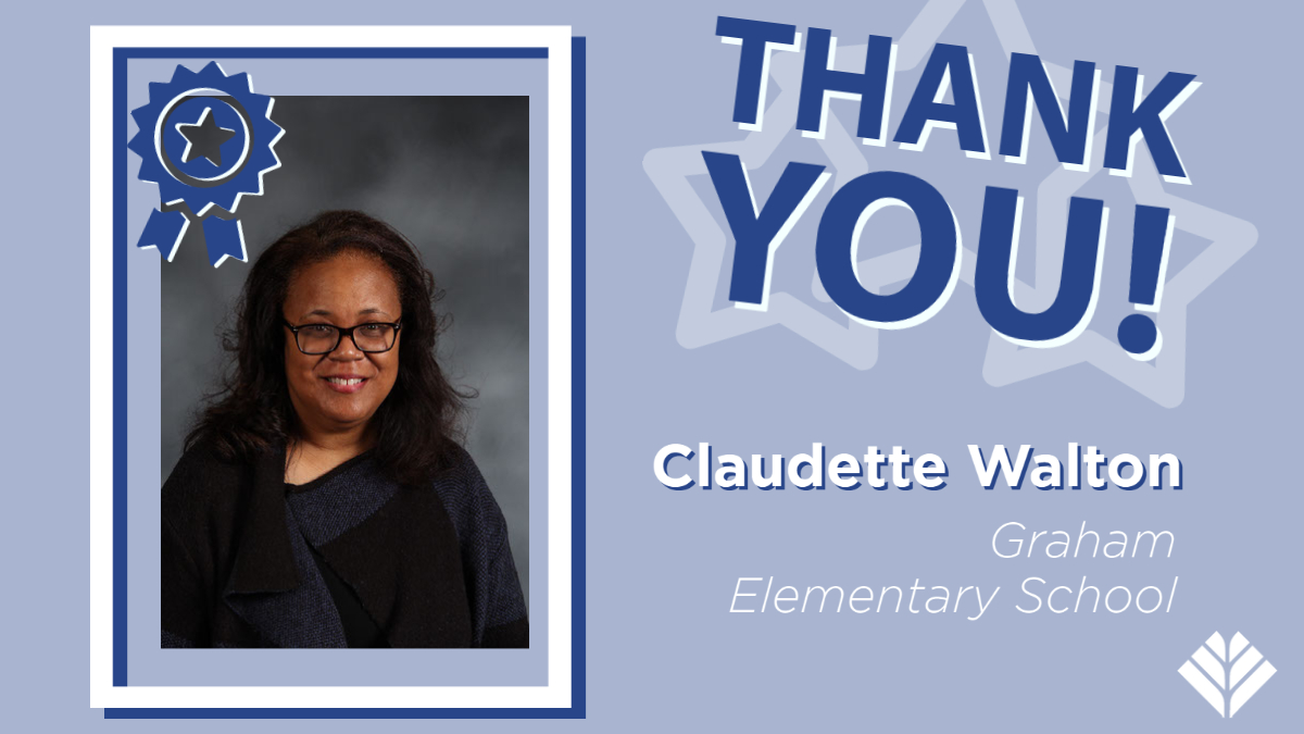 ipsd204's tweet photo. Thank you, Principal Claudette Walton, for your leadership Graham Elementary School. #ThankAPrincipal @cjw0829 @GrahamElem204 https://t.co/3stfTUkekb