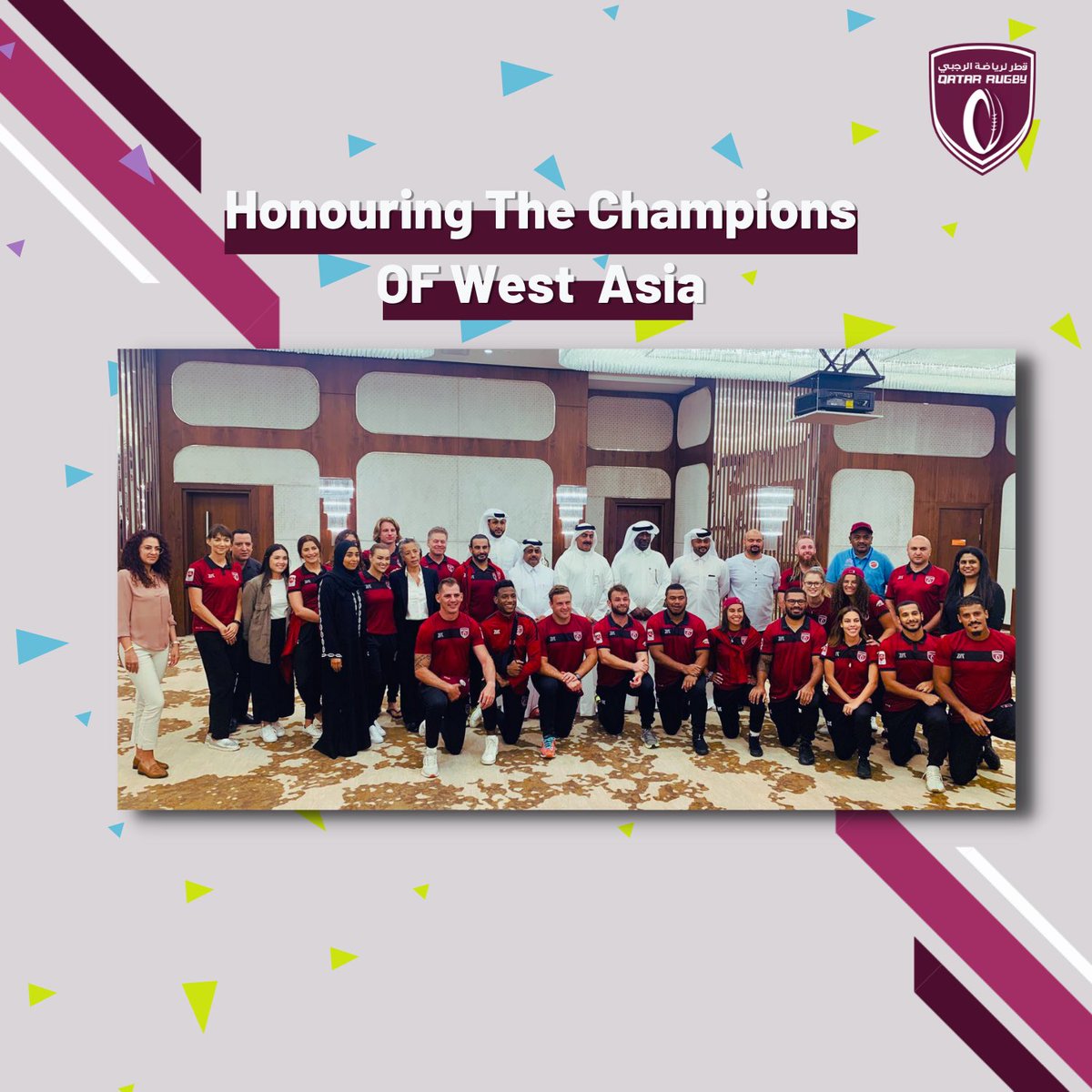 💪Still champions To our rugby community 🏉🥺⠀

#qatarrugbyplayer #womeninrugby #growthegame #teamqatar #worldrugby #asiarugby #qatarrugby #rugbymen #rugbyreel #qatar #doha #rugby