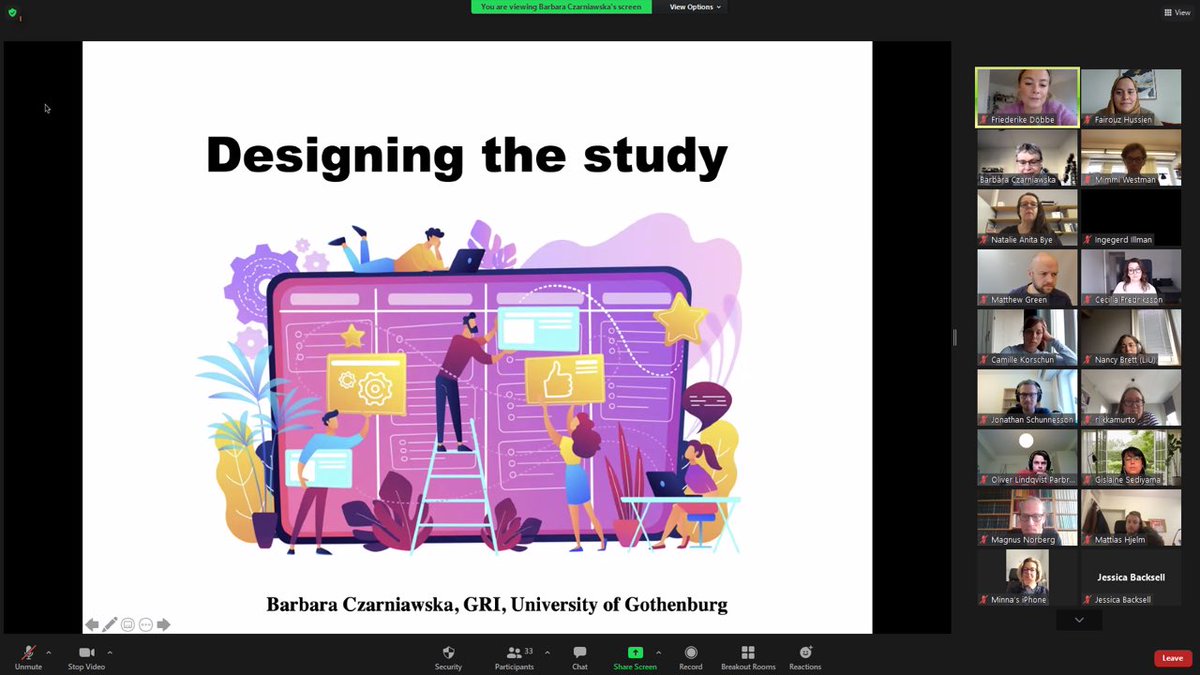 themethodslab's tweet photo. From yesterday’s #MethodsClinic with Barbara #Czarniawska discussing case studies, window studies, site-focused studies and so much more!

Thanks to our brilliant speaker and fantastic participants with great questions as always!!

#phdlife #AcademicChatter https://t.co/DgwtMdshup