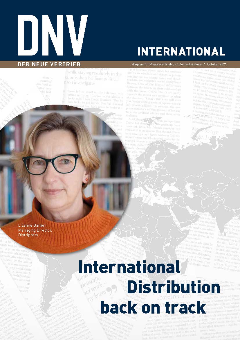'International Distribution back on track', it's the main message from the October 2021 issue of the DNV (Der Neue Vertrieb) Magazine.

Grab your online copy on distripress.org/news, and enjoy!