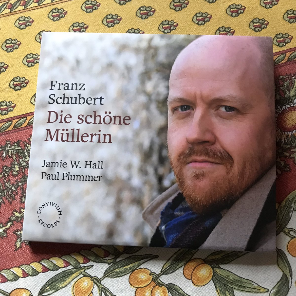 SarahBen55's tweet photo. This arrived this week and I’ve just listened… thank you @JWHallBaritone - it’s gorgeous! 💕🎶💕 https://t.co/K72KL3H6AT