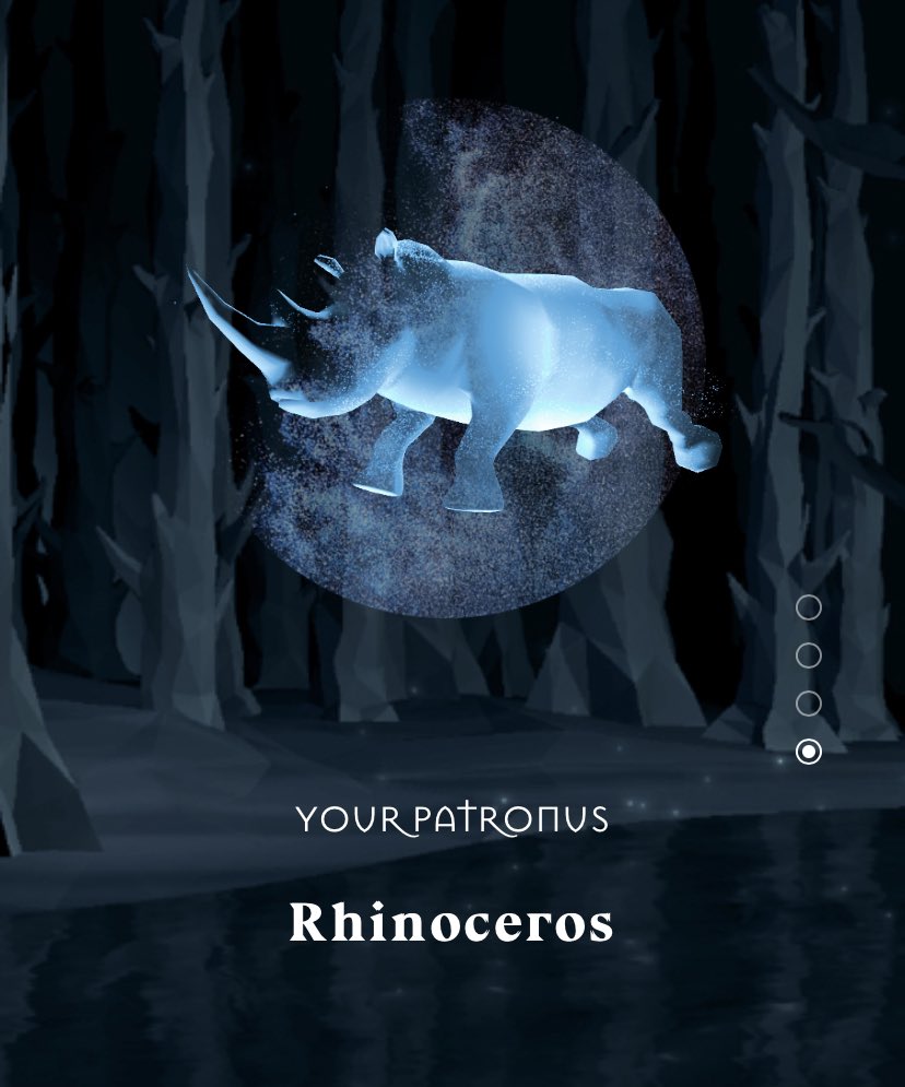 MichaelBCain's tweet photo. @icycodes …but I have a cool patronus. https://t.co/56ZhHoK7cw