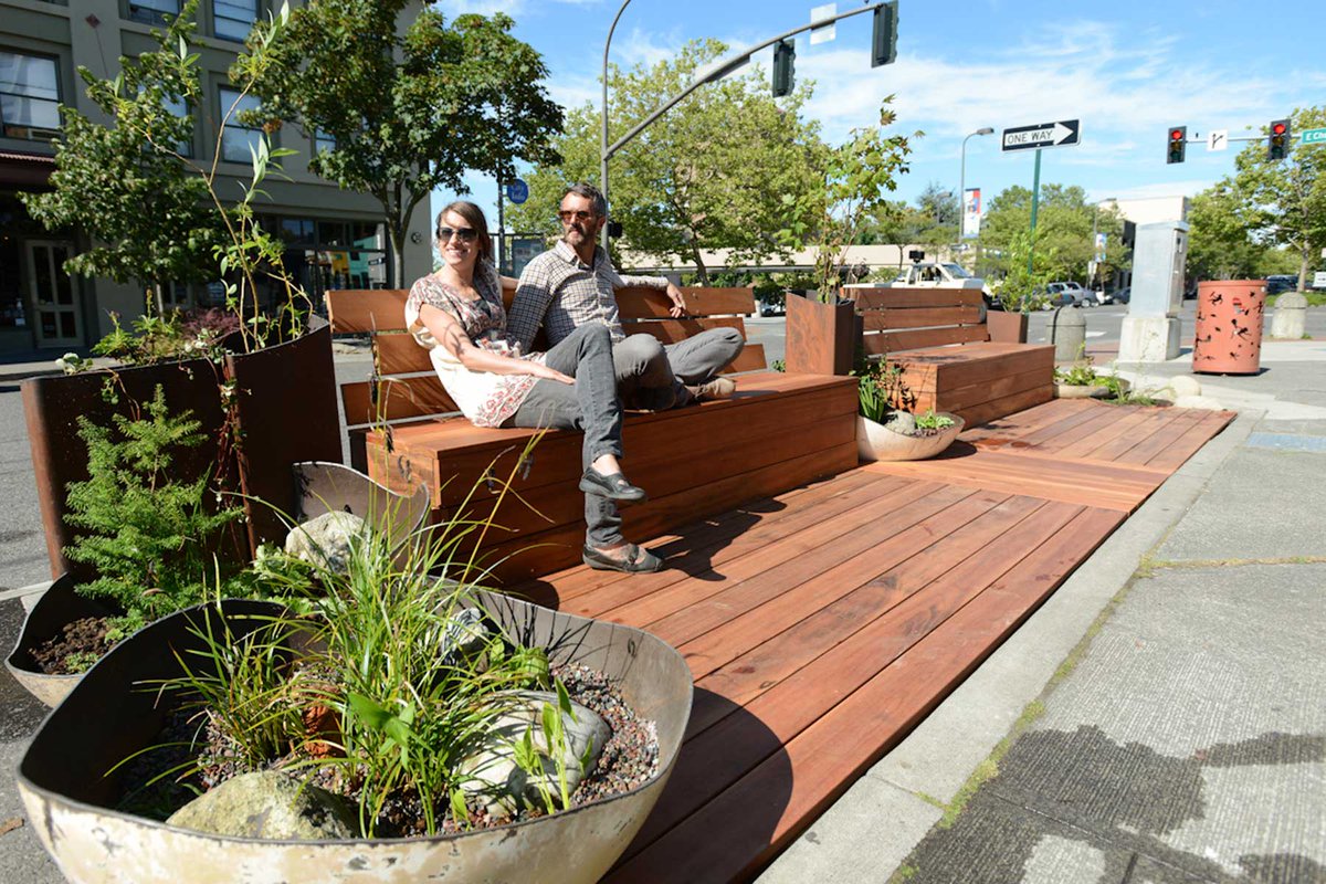 Let's have more parklets.
