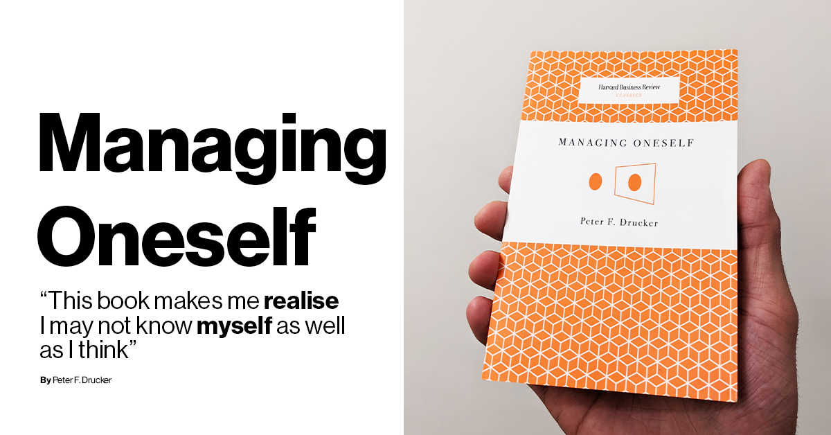 silveragency's tweet photo. There’s no hiding it, life can be stressful. It can also be exhilarating and fun, but it all takes its toll on us. In this latest edition of #SilverScripts, our head of creative, Sandeep Daley, recommends a book that lives on his desk: Managing Oneself by Peter F. Drucker. https://t.co/o5ieKaJ43R