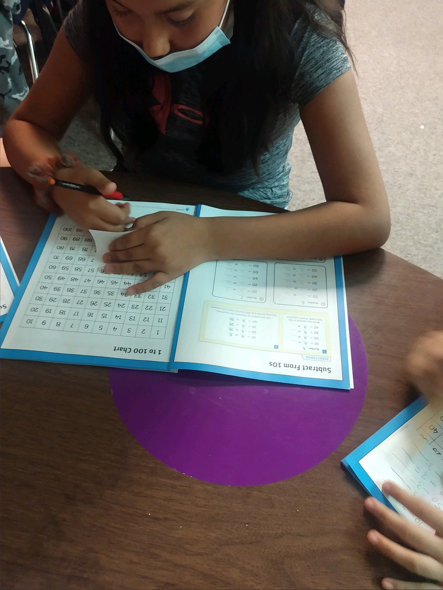FamMarty's tweet photo. Yesterday @TravisTornados1 @ECISDmath @AshleyS42308235 @ErinBueno2 #DotheMath in action with Mrs. Diaz! https://t.co/mbiuCGBhoe