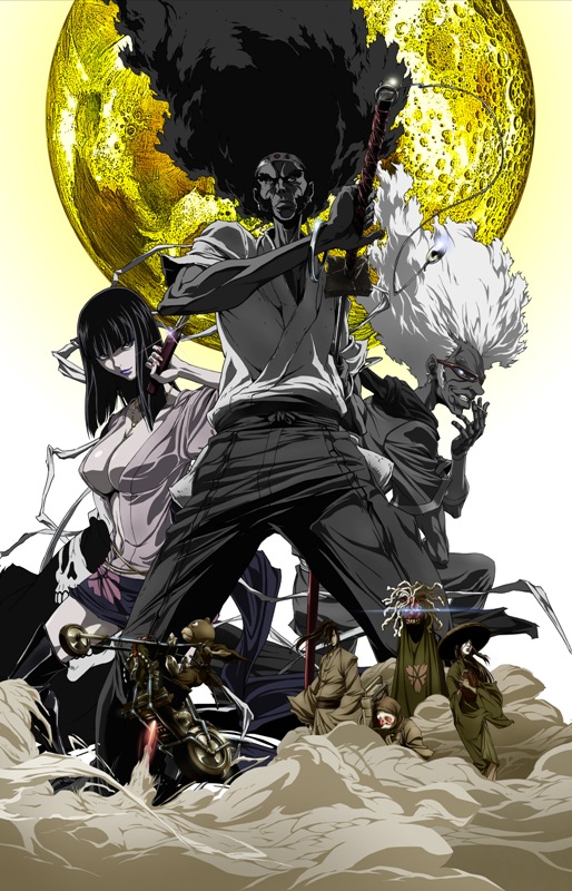 Uorustet's tweet photo. #アニメの日 GONZO作品59 #アフロサムライ:レザレクション
監督:#木崎文智
原作:#岡崎能士
音楽:#TheRZA
声の出演
アフロサムライ&ニンジャニンジャ:#サミュエル・L・ジャクソン(製作/二役)
シヲ:#ルーシー・リュー
ビン:#マーク・ハミル
https://t.co/q1xRXaeOF7 https://t.co/RuAi4Fzhfh