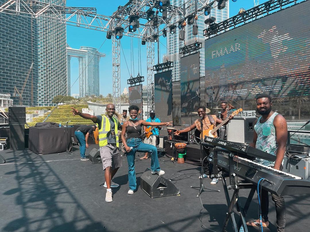 patchbayband's tweet photo. Sun is up! Sound Check on going. All Africa Festival will be lit! 👌💯
Guys, Tag who you see 💜
#PatchbayBand https://t.co/0eQqZx44R2
