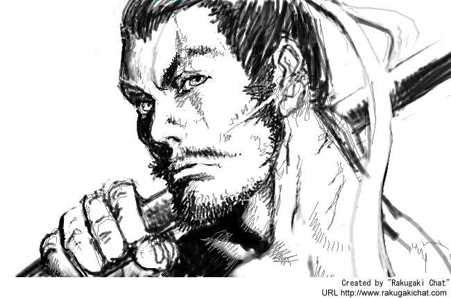 #あなたが描く男性がみたい
いつもは男性というか好き好んでオッサンばっかり描いてます。 