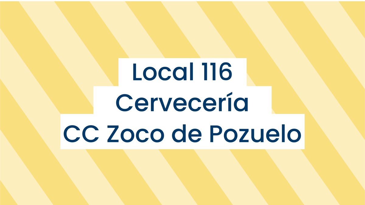 ¡Ya es viernes! ¿Y qué mejor plan que tomarse unas cervezas en Cervezone? 🍻

En el local 116 del #CCZoco encontrarás su tienda especializada en venta de cervezas de todo el mundo 🌍 🍺

#CCZoco #ZocodePozuelo #ReDescubreZoco #CentroComercial #Madrid