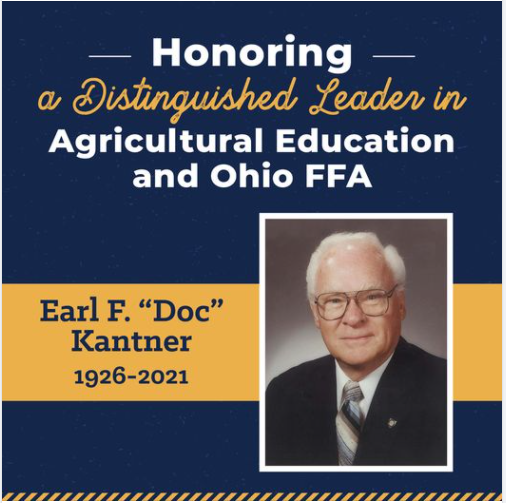 gregwellsOH's tweet photo. I owe a huge debt of gratitude to Doc. I was blessed to serve as Ohio FFA officer as a young man. Doc taught me how to be a gentleman, and why serving others is the noblest of pursuits. He's a big reason why I serve my church, schools, and community. Rest in Peace, Doc. Godspeed. https://t.co/bK0e5PS0gg