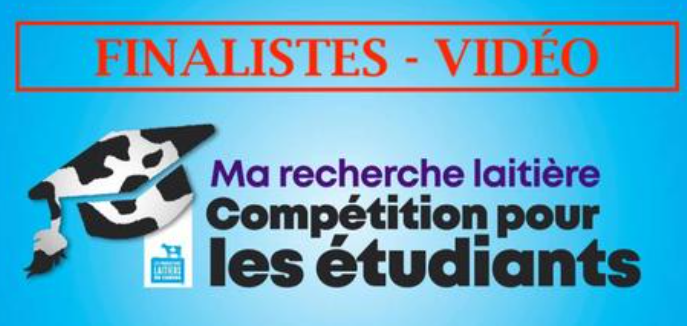 ☑️ Votez pour votre vidéo préférée ! Nissa et Carine sont finalistes pour le concours vidéo Ma recherche laitière 🥛 : « l’épreuve » finale consistant en un vote du public. Vous êtes donc invités à aller voter pour votre coup de cœur ! Par ici ➡️ bit.ly/3C5G59T