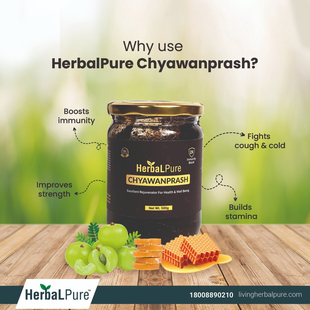 herbalpure2's tweet photo. Herbal Pure Chyawanprash is an Ayurvedic health supplement packed with the goodness of more than 40 Ayurvedic herbs. The nutrient-rich herbs and minerals are meant to improve your overall health.
#HerbalPure #Immunity #Health #Awearness #Chyawanprash https://t.co/1BgiM3coOw