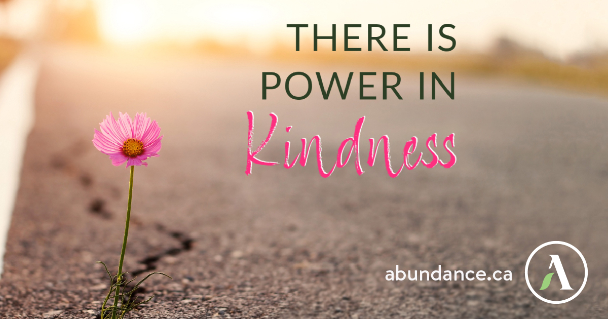 AbundanceCan's tweet photo. There’s power in kindness.

#GenerosityChangesEverything #CharitableGiving #GenerosityMatters #Kindness #GiveBack #Gratitude #Abundance https://t.co/HKrcbQ2mby
